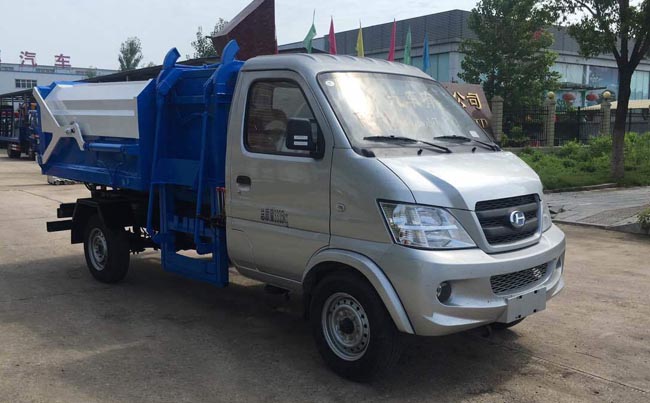 東風小康3方掛桶式垃圾車-3方掛桶式垃圾車 東風小康3方掛桶式垃圾車-3方掛桶式垃圾車