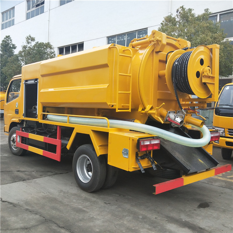 東風國六3-5方清洗吸污車-3噸吸污車 東風國六3-5方清洗吸污車-3噸吸污車