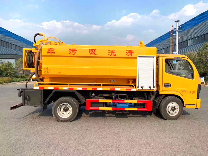 國六5方吸污車-東風5噸清洗吸污車 國六5方吸污車-東風5噸清洗吸污車