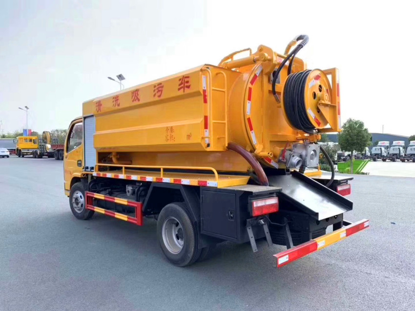 國六5方吸污車-東風5噸清洗吸污車 國六5方吸污車-東風5噸清洗吸污車