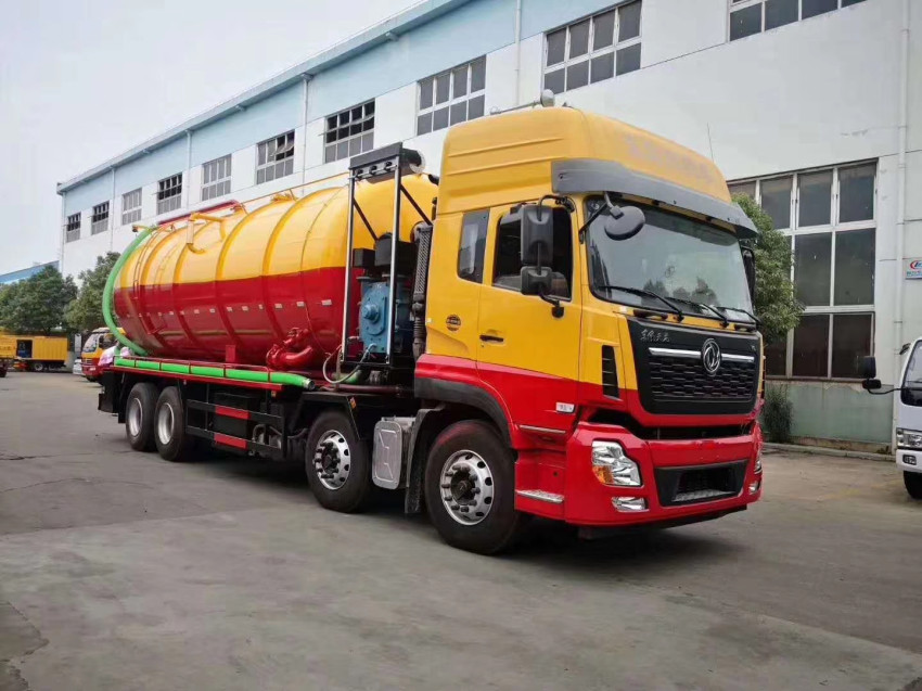 東風天龍15-18方清洗吸污車-18噸清洗吸污車 東風天龍15-18方清洗吸污車-18噸清洗吸污車