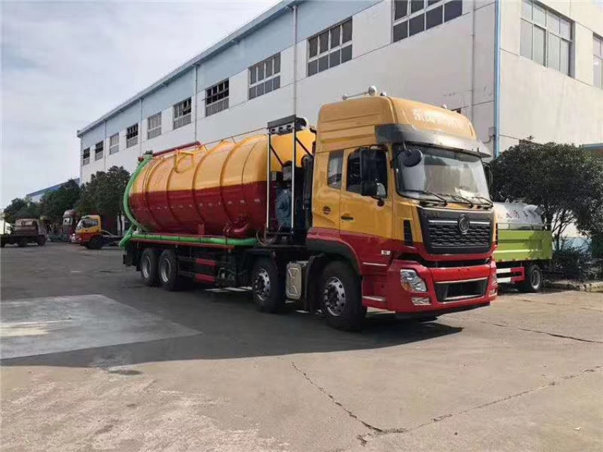 東風天龍15-18方清洗吸污車-18噸清洗吸污車 東風天龍15-18方清洗吸污車-18噸清洗吸污車