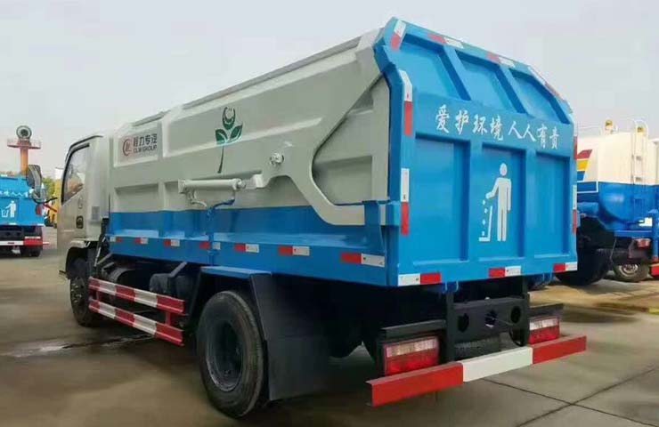東風(fēng)福瑞卡5方掛桶式垃圾車-掛桶式垃圾車 東風(fēng)福瑞卡5方掛桶式垃圾車-掛桶式垃圾車