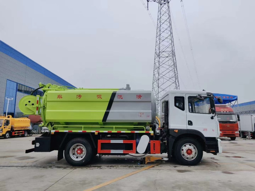 東風D9國六8-10方清洗吸污車 東風D9國六8-10方清洗吸污車