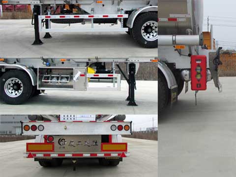 楚勝牌CSC9350GYYL型鋁合金運油半掛車 楚勝牌CSC9350GYYL型鋁合金運油半掛車