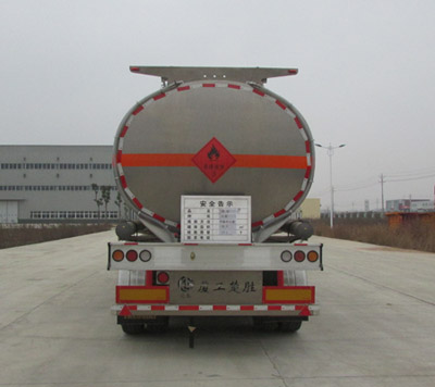 楚勝牌CSC9400GYYL型鋁合金運油半掛車 楚勝牌CSC9400GYYL型鋁合金運油半掛車