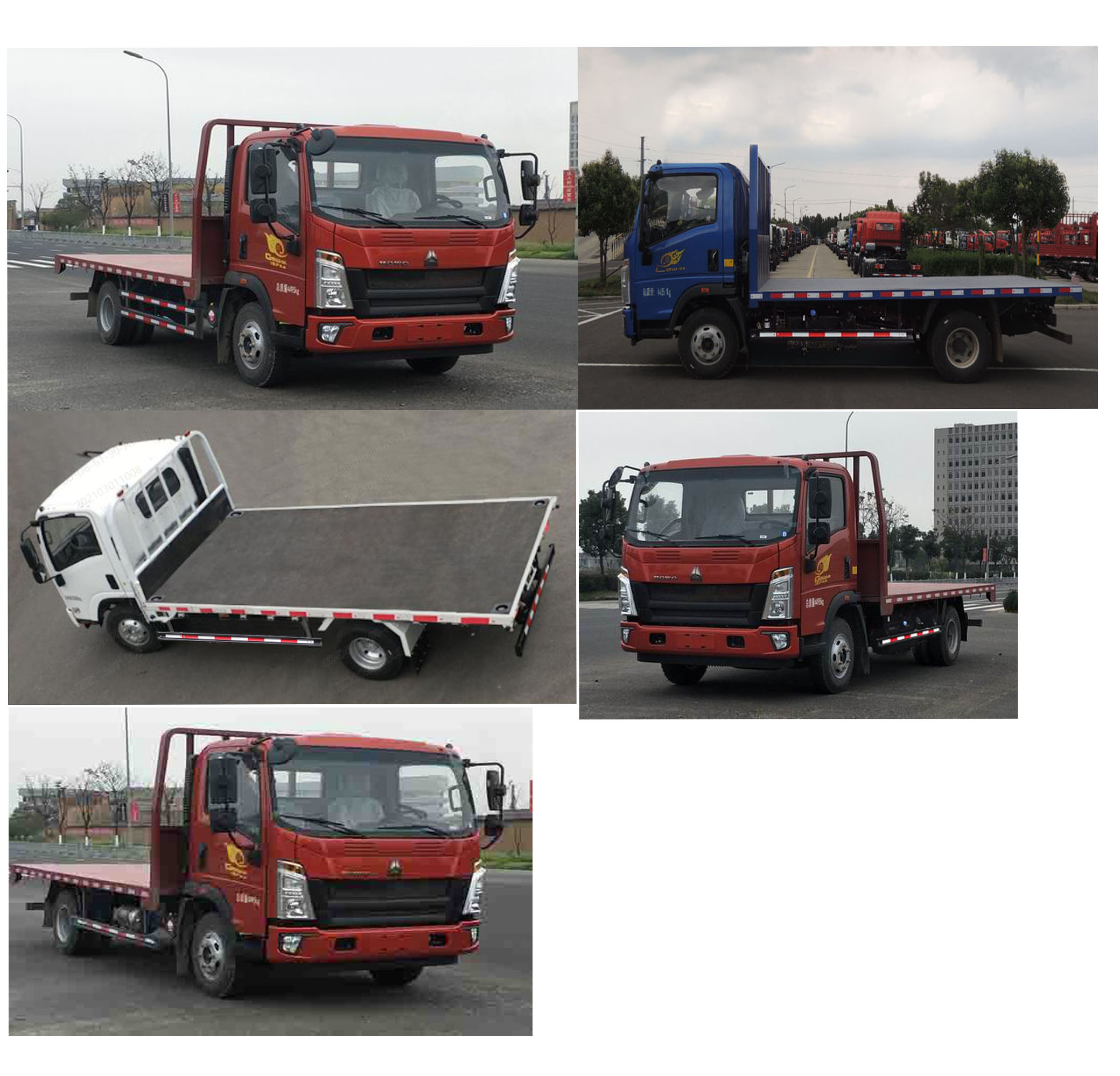 豪沃牌ZZ5047TPBH3315F145型平板運輸車 豪沃牌ZZ5047TPBH3315F145型平板運輸車