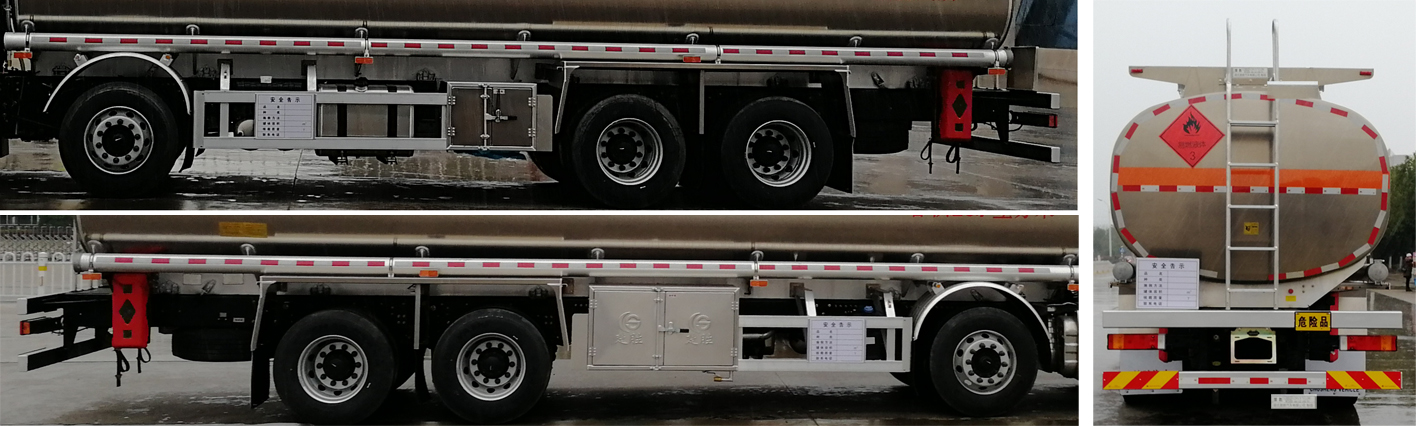 楚勝牌CSC5320GYYLD6A型鋁合金運油車 楚勝牌CSC5320GYYLD6A型鋁合金運油車