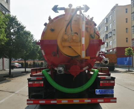 程力威牌CLW5120GQW6型清洗吸污車 程力威牌CLW5120GQW6型清洗吸污車