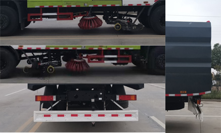 華通牌HCQ5182TXSDF6型洗掃車 華通牌HCQ5182TXSDF6型洗掃車