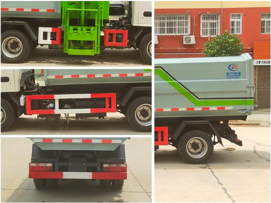程力威牌CLW5047ZZZH6型自裝卸式垃圾車 程力威牌CLW5047ZZZH6型自裝卸式垃圾車