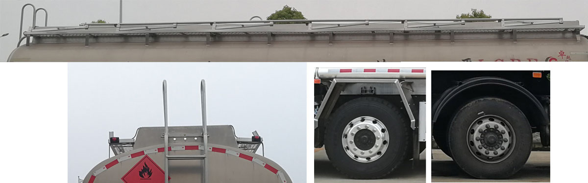 楚勝牌CSC5268GYYLES6型鋁合金運油車 楚勝牌CSC5268GYYLES6型鋁合金運油車