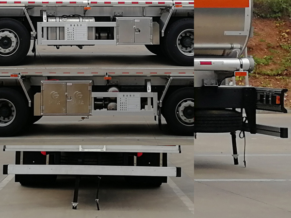 楚勝牌CSC5267GYYLEL6型鋁合金運油車 楚勝牌CSC5267GYYLEL6型鋁合金運油車