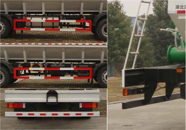 縱昂牌CLT5250ZSLDF6型散裝飼料運輸車 縱昂牌CLT5250ZSLDF6型散裝飼料運輸車