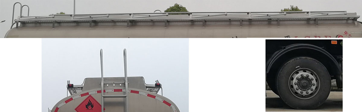 楚勝牌CSC5267GYYLEL6A型鋁合金運油車 楚勝牌CSC5267GYYLEL6A型鋁合金運油車