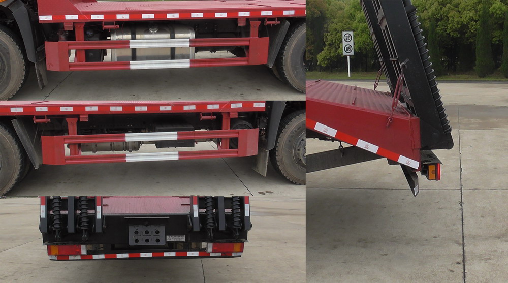 華神牌DFD5256TPBL6D21型平板運輸車 華神牌DFD5256TPBL6D21型平板運輸車