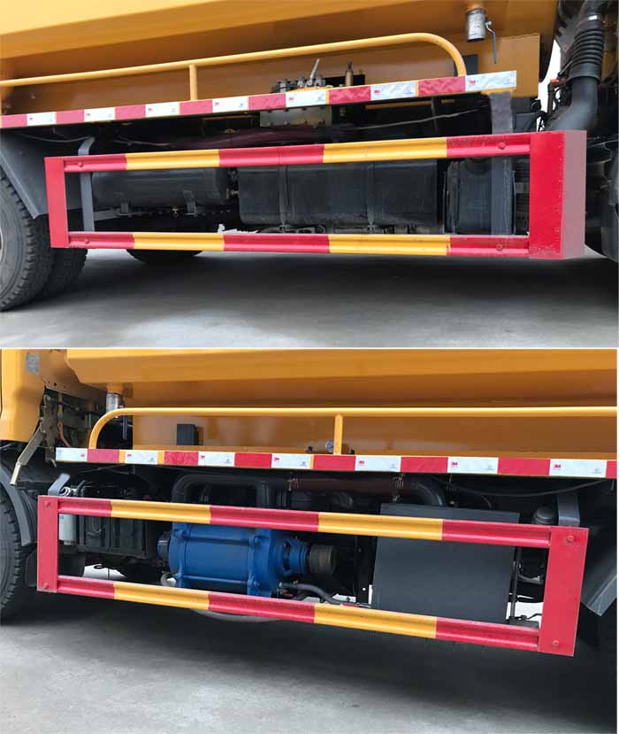 縱昂牌CLT5075GQWEQ6型清洗吸污車 縱昂牌CLT5075GQWEQ6型清洗吸污車