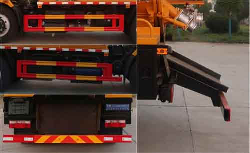 縱昂牌CLT5140GQWEQ6型清洗吸污車 縱昂牌CLT5140GQWEQ6型清洗吸污車