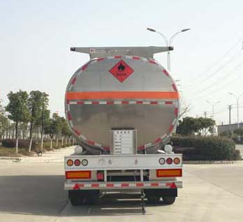楚飛牌CLQ9350GYYBA型鋁合金運油半掛車 楚飛牌CLQ9350GYYBA型鋁合金運油半掛車