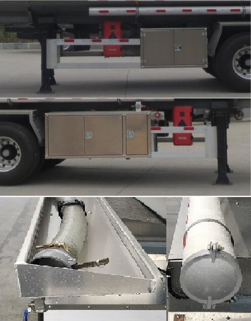 醒獅牌SLS9407GYYB型鋁合金運油半掛車 醒獅牌SLS9407GYYB型鋁合金運油半掛車