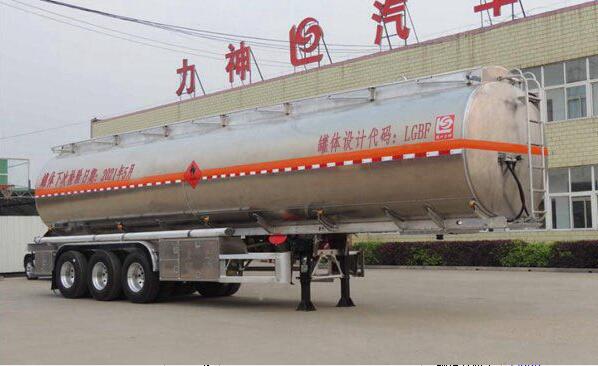 醒獅牌SLS9407GYYB型鋁合金運油半掛車 醒獅牌SLS9407GYYB型鋁合金運油半掛車