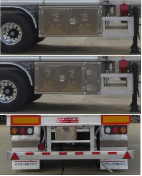 醒獅牌SLS9359GYY型鋁合金運油半掛車 醒獅牌SLS9359GYY型鋁合金運油半掛車