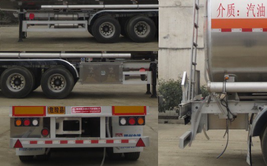 醒獅牌SLS9401GYYF型鋁合金運油半掛車 醒獅牌SLS9401GYYF型鋁合金運油半掛車