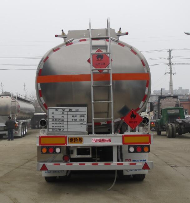 醒獅牌SLS9400GYYD型鋁合金運油半掛車 醒獅牌SLS9400GYYD型鋁合金運油半掛車