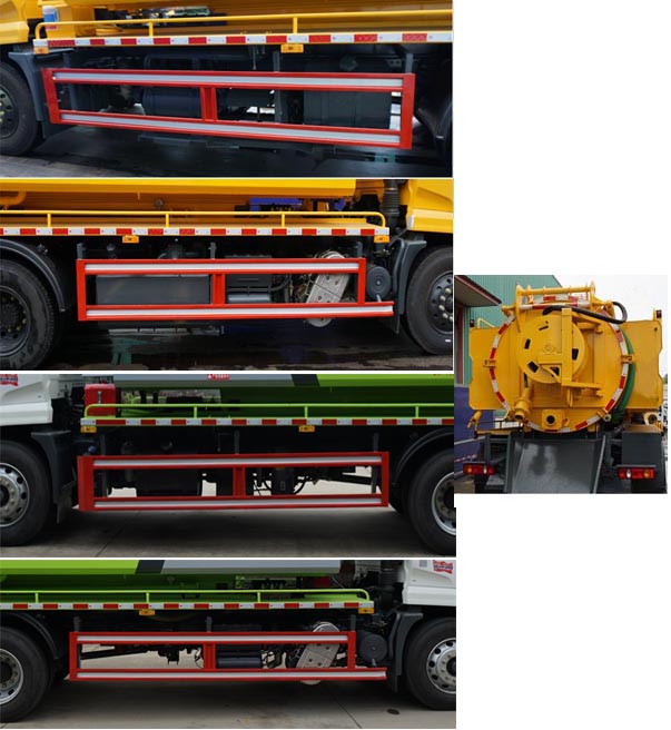 中潔牌XZL5182GQW6型清洗吸污車 中潔牌XZL5182GQW6型清洗吸污車