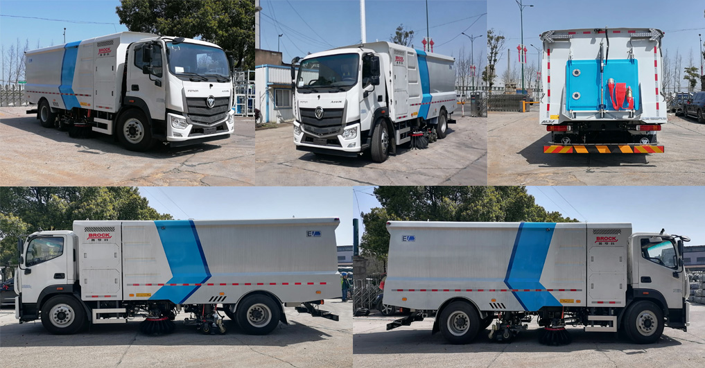 福田牌BJ5182TXSEV-H1型純電動洗掃車 福田牌BJ5182TXSEV-H1型純電動洗掃車