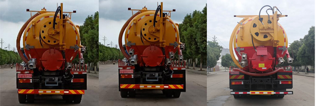 神狐牌HLQ5250GQWD6型清洗吸污車 神狐牌HLQ5250GQWD6型清洗吸污車