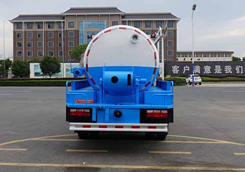 中潔牌XZL5121GQW6型清洗吸污車 中潔牌XZL5121GQW6型清洗吸污車