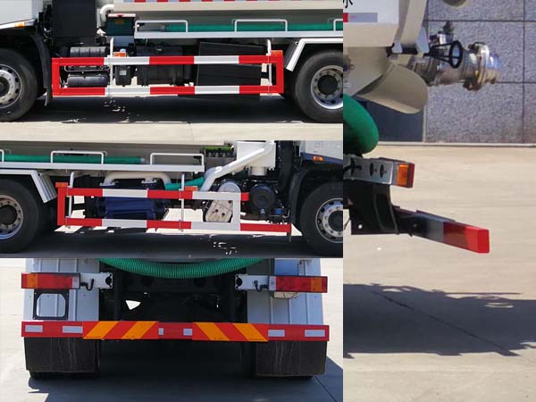 華威馳樂牌SGZ5180GQWDF6型清洗吸污車 華威馳樂牌SGZ5180GQWDF6型清洗吸污車