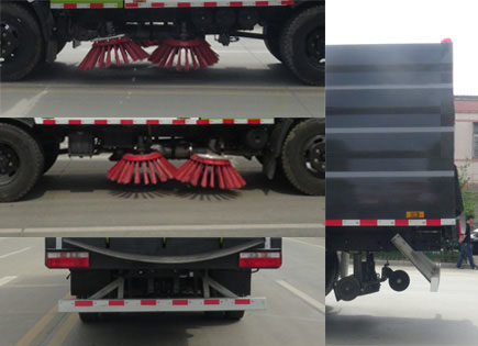 華通牌HCQ5125TSLEQ6型掃路車 華通牌HCQ5125TSLEQ6型掃路車