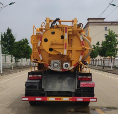 楚韻牌EZW5045GQWE6型清洗吸污車 楚韻牌EZW5045GQWE6型清洗吸污車