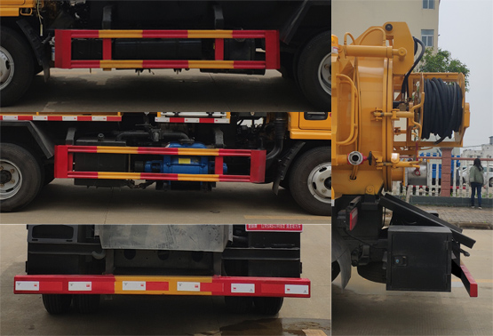 楚韻牌EZW5045GQWE6型清洗吸污車 楚韻牌EZW5045GQWE6型清洗吸污車