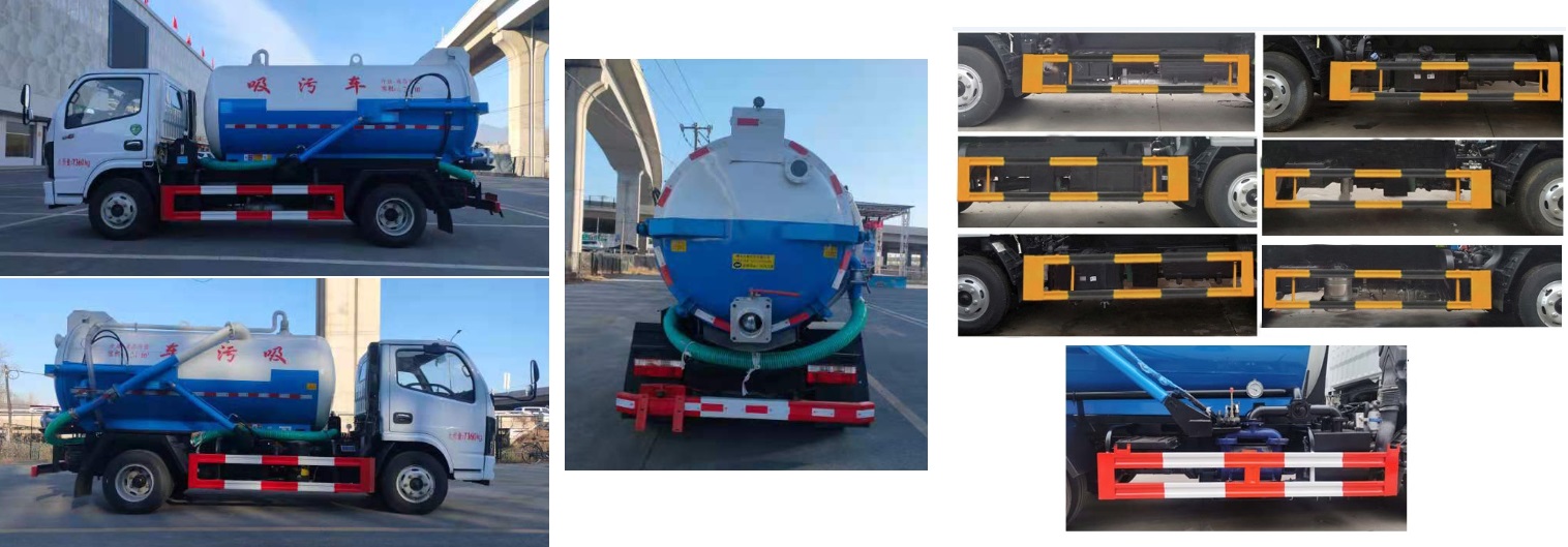 中汽力威牌HLW5073GXW6EQ型吸污車 中汽力威牌HLW5073GXW6EQ型吸污車