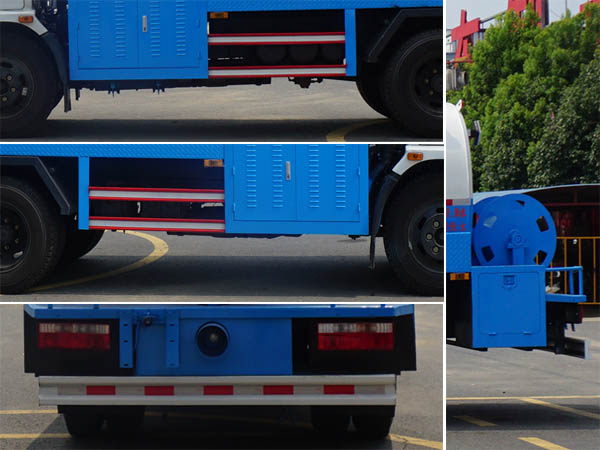 中潔牌XZL5122GQW6型清洗吸污車 中潔牌XZL5122GQW6型清洗吸污車