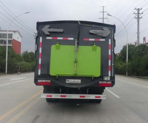 華通牌HCQ5081TSLDF6型掃路車 華通牌HCQ5081TSLDF6型掃路車