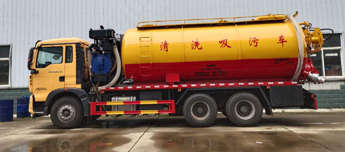 神狐牌HLQ5251GQWZ6型清洗吸污車 神狐牌HLQ5251GQWZ6型清洗吸污車