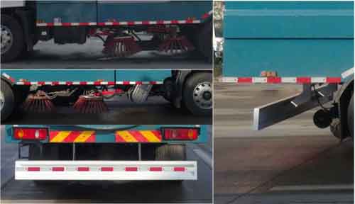 華通牌HCQ5180TSLDF6型掃路車 華通牌HCQ5180TSLDF6型掃路車
