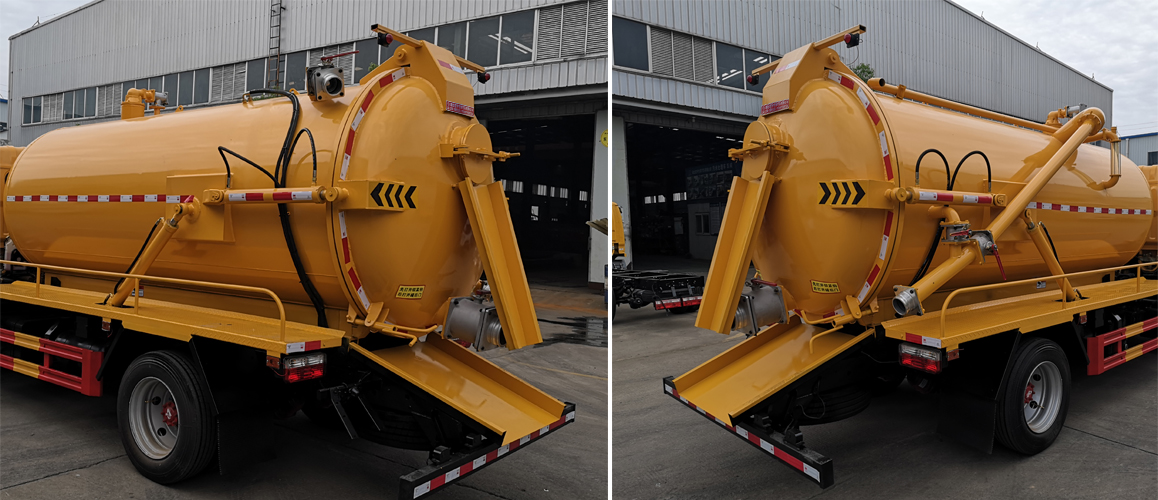 虹宇牌HYS5120GXWE6型吸污車(chē) 虹宇牌HYS5120GXWE6型吸污車(chē)