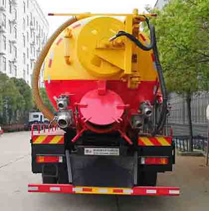 楚飛牌CLQ5250GQW6D型清洗吸污車 楚飛牌CLQ5250GQW6D型清洗吸污車