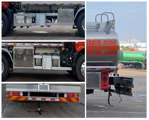 楚飛牌CLQ5261GYY6CA型鋁合金運油車 楚飛牌CLQ5261GYY6CA型鋁合金運油車
