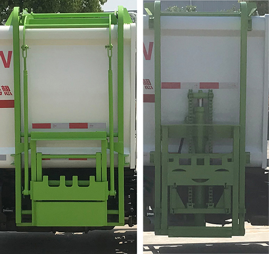 帝王環衛牌HDW5043ZZZEQ6型自裝卸式垃圾車 帝王環衛牌HDW5043ZZZEQ6型自裝卸式垃圾車