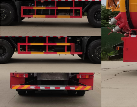 旺龍威牌WLW5250GQWEQ型清洗吸污車 旺龍威牌WLW5250GQWEQ型清洗吸污車