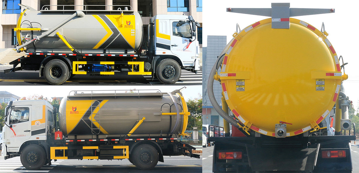 凱力風牌KLF5181GXWE6型吸污車 凱力風牌KLF5181GXWE6型吸污車