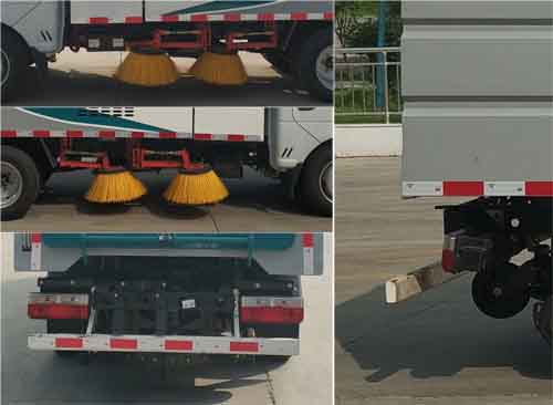 華通牌HCQ5040TSLEQBEV型純電動掃路車 華通牌HCQ5040TSLEQBEV型純電動掃路車