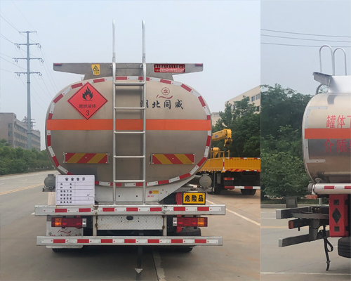 專威牌HTW5260GYYLS6C型鋁合金運油車 專威牌HTW5260GYYLS6C型鋁合金運油車