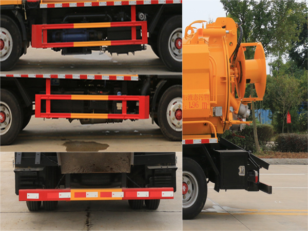 凱力風牌KLF5040GQWE6型清洗吸污車 凱力風牌KLF5040GQWE6型清洗吸污車